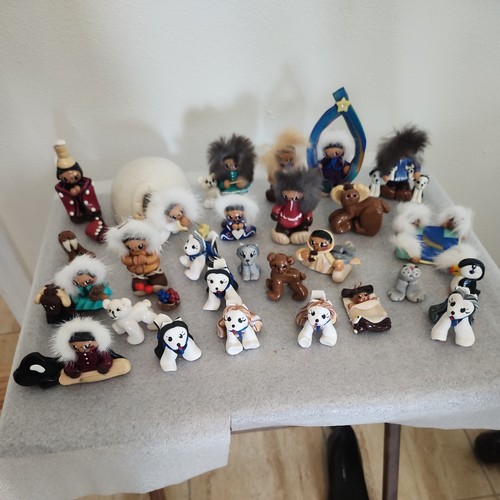 Alaska nativity set becky - nativity,