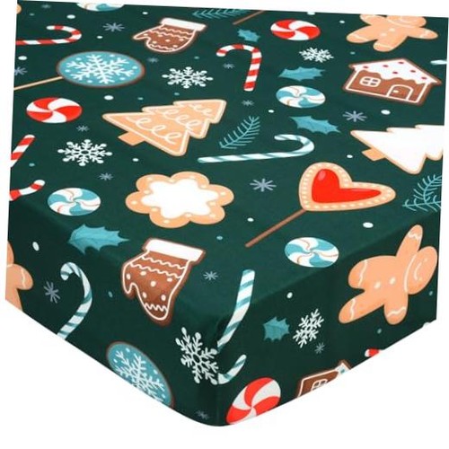 Christmas fitted crib - christmas, sheets