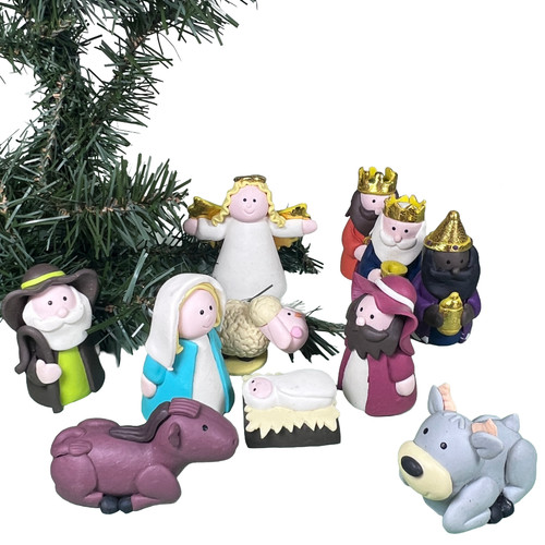 Kurt adler children claydough - children,
