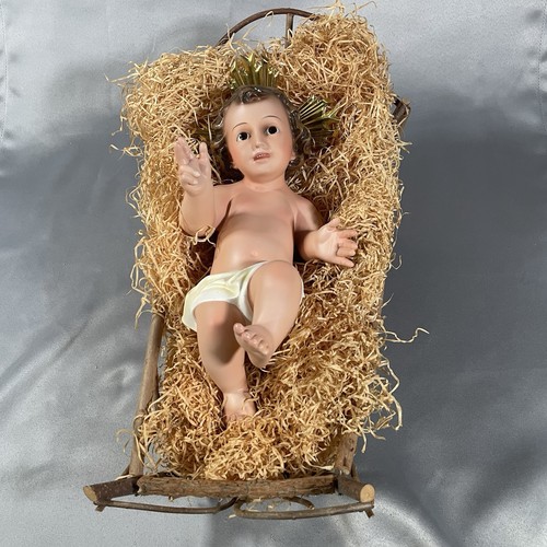 Large vintage porcelain baby - vintage,