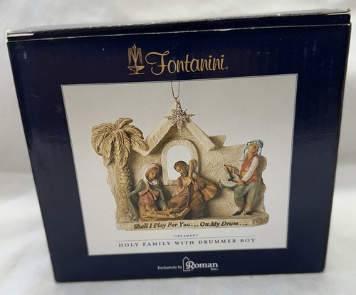 Fontanini holy family with - fontanini,