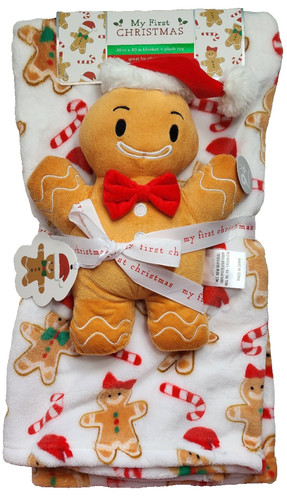 Christmas baby blanket gift - christmas,