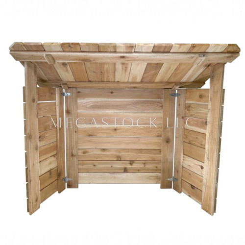 Cedar nativity stable - cedar,