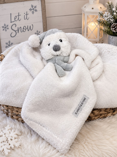 Christmas blanket snowman - blanket,
