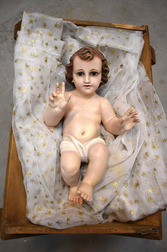 Antique spanish baby - spanish, jesus