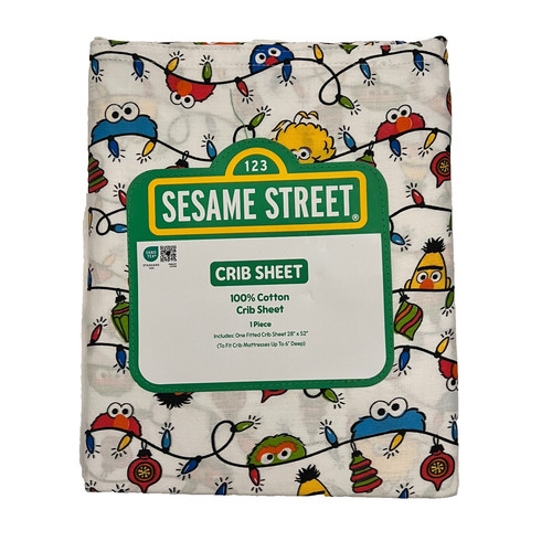 Sesame street christmas - christmas, fitted