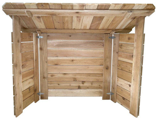 Cedar nativity stable - 39",